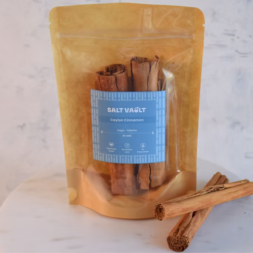 Salt Vault Ceylon Cinnamon Quills Whole Spice (50 g)