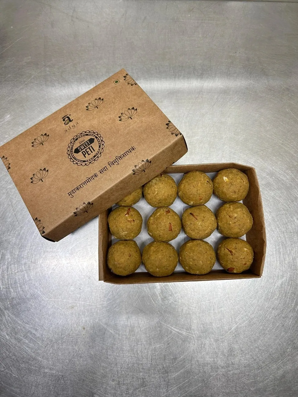 Adya Organics Besan Laddu - 500gms