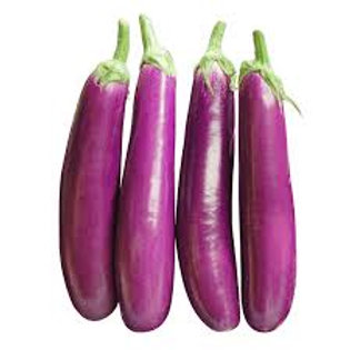 Long purple Brinjal (Begain)- 500 gm