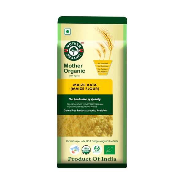 Mother Organic Maize Atta 1kg
